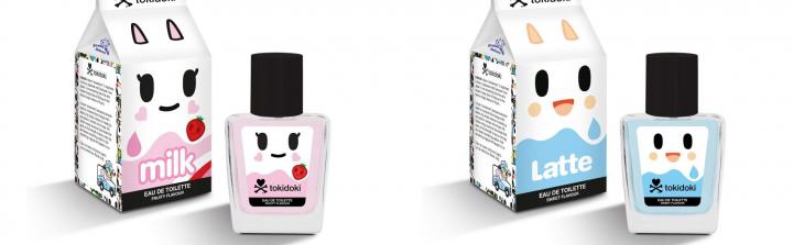 Tokidoki w wersji Strawberry Milk i Latte - marka zapachów dostępnych w sieci Hebe